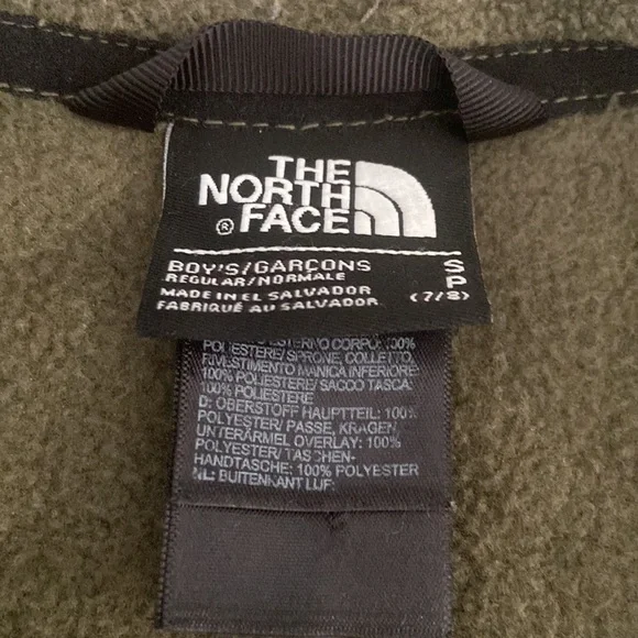 North Face Denali Fleece Jacket Sz Small 7/8 - Picture 5 of 9